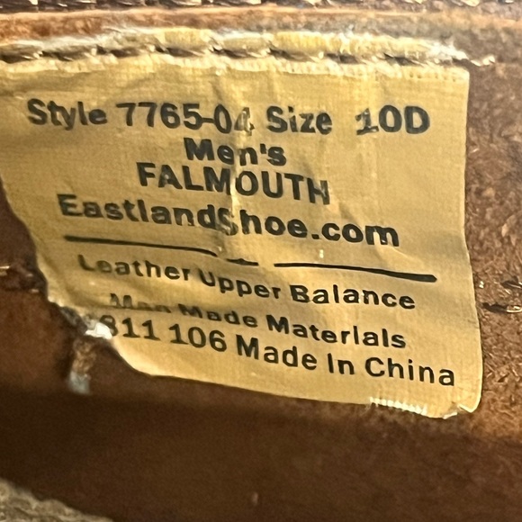 Eastland Loafers, size 10 D. - Picture 9 of 9